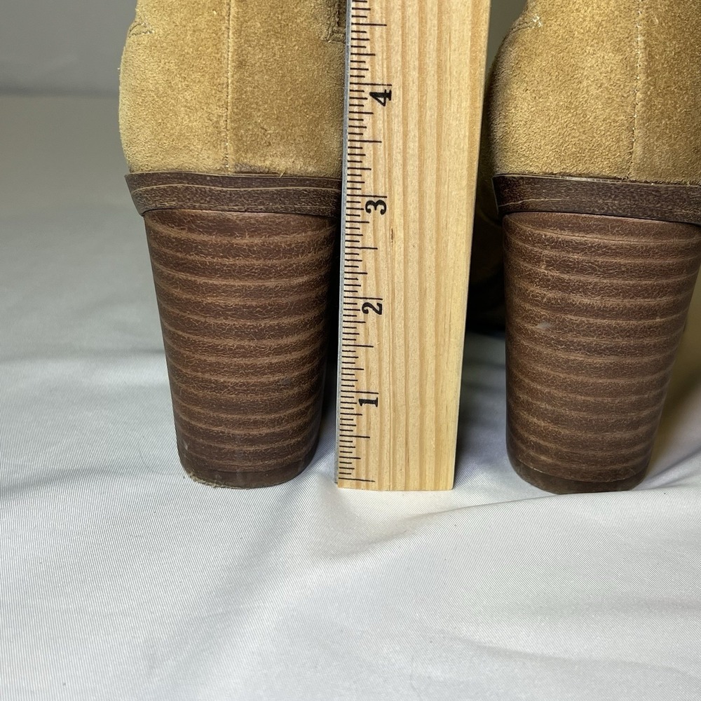 Chelsea & Violet Women's Size 7.5 Brown Suede Western Boots‎ Leather *read* - Picture 7 of 10